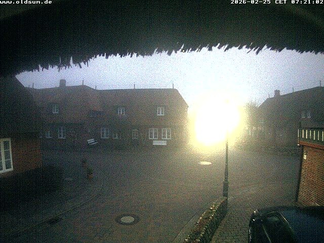 Archiv Foto Webcam Föhr: Oldsum Ortskern