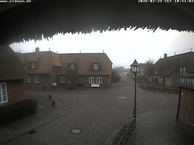 Archiv Foto Webcam Föhr: Oldsum Ortskern