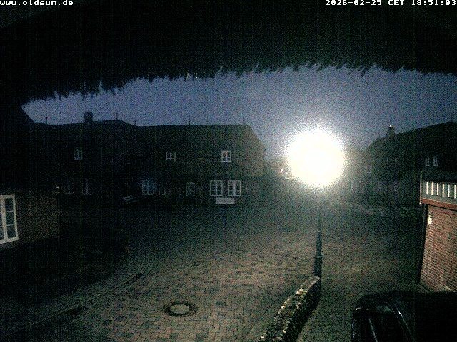 Archiv Foto Webcam Föhr: Oldsum Ortskern