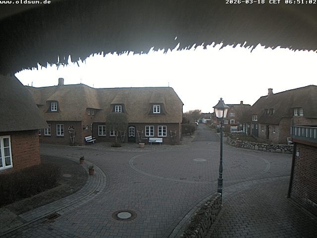 Archiv Foto Webcam Föhr: Oldsum Ortskern