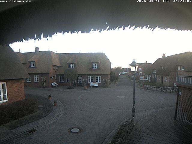 Archiv Foto Webcam Föhr: Oldsum Ortskern