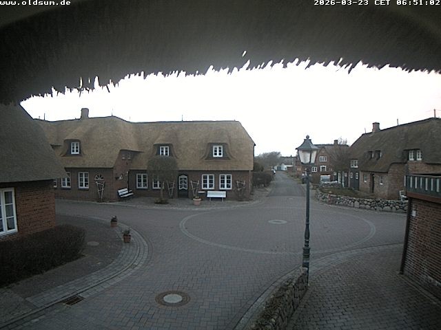 Archiv Foto Webcam Föhr: Oldsum Ortskern