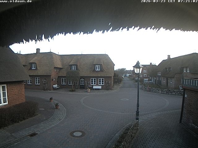 Archiv Foto Webcam Föhr: Oldsum Ortskern