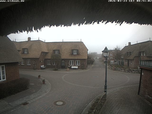 Archiv Foto Webcam Föhr: Oldsum Ortskern