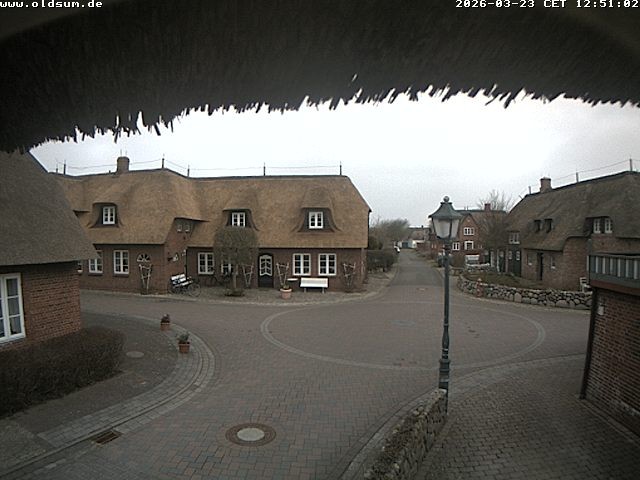 Archiv Foto Webcam Föhr: Oldsum Ortskern