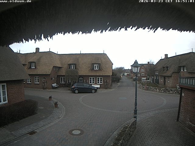 Archiv Foto Webcam Föhr: Oldsum Ortskern