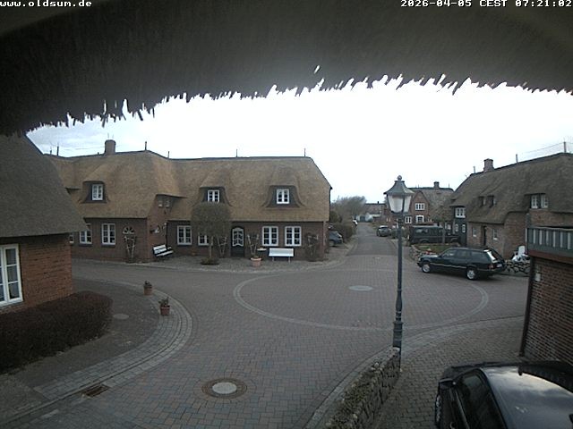 Archiv Foto Webcam Föhr: Oldsum Ortskern