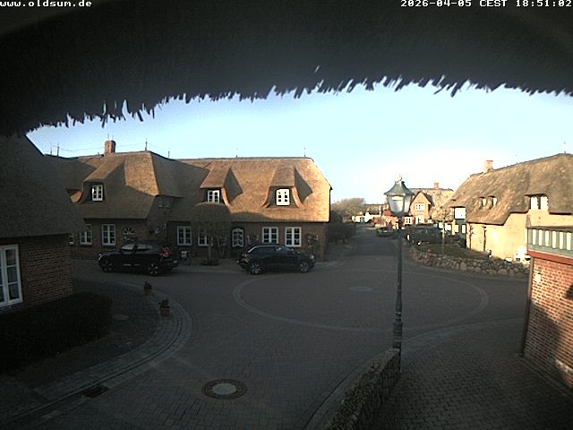 Archiv Foto Webcam Föhr: Oldsum Ortskern