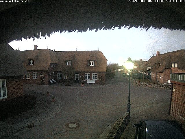Archiv Foto Webcam Föhr: Oldsum Ortskern