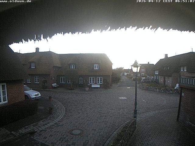 Archiv Foto Webcam Föhr: Oldsum Ortskern