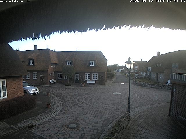 Archiv Foto Webcam Föhr: Oldsum Ortskern