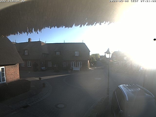 Archiv Foto Webcam Föhr: Oldsum Ortskern