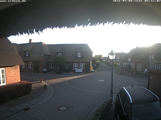 Archiv Foto Webcam Föhr: Oldsum Ortskern