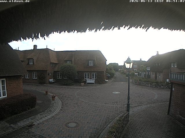 Archiv Foto Webcam Föhr: Oldsum Ortskern