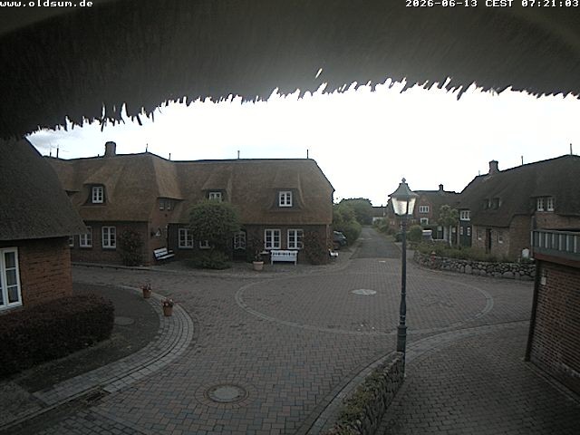 Archiv Foto Webcam Föhr: Oldsum Ortskern
