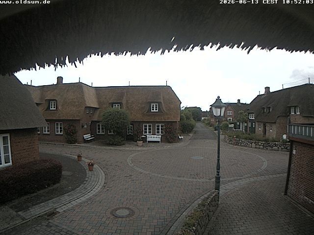 Archiv Foto Webcam Föhr: Oldsum Ortskern