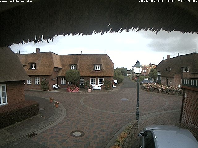 Archiv Foto Webcam Föhr: Oldsum Ortskern