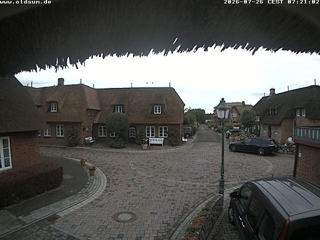 Archiv Foto Webcam Föhr: Oldsum Ortskern