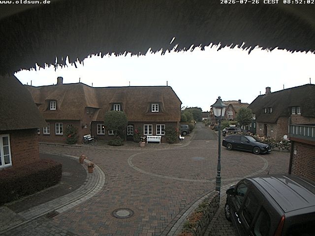 Archiv Foto Webcam Föhr: Oldsum Ortskern