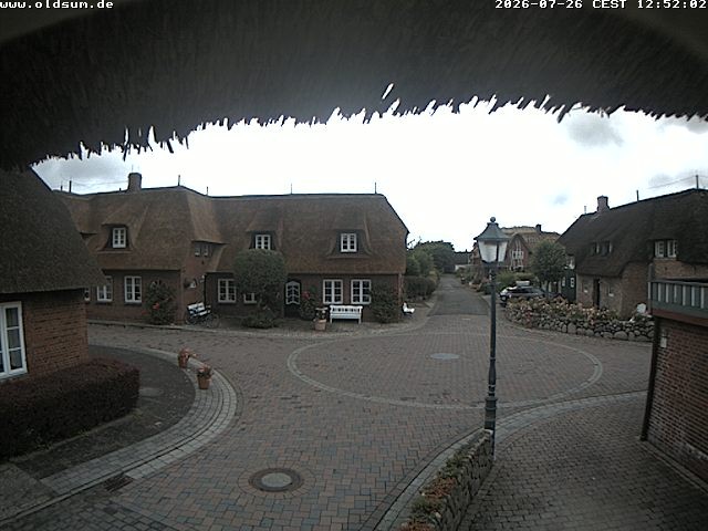 Archiv Foto Webcam Föhr: Oldsum Ortskern