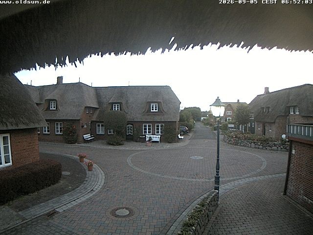 Archiv Foto Webcam Föhr: Oldsum Ortskern