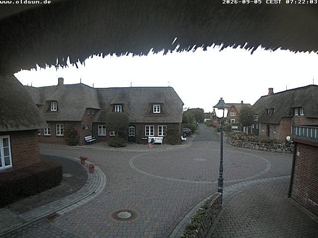 Archiv Foto Webcam Föhr: Oldsum Ortskern