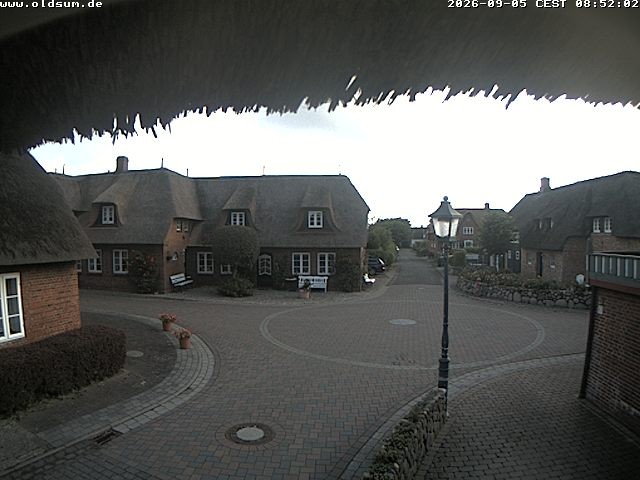 Archiv Foto Webcam Föhr: Oldsum Ortskern