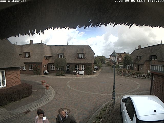 Archiv Foto Webcam Föhr: Oldsum Ortskern