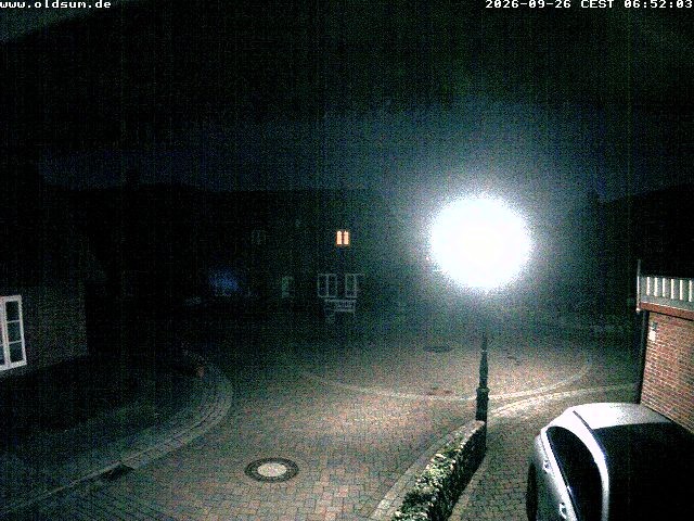 Archiv Foto Webcam Föhr: Oldsum Ortskern