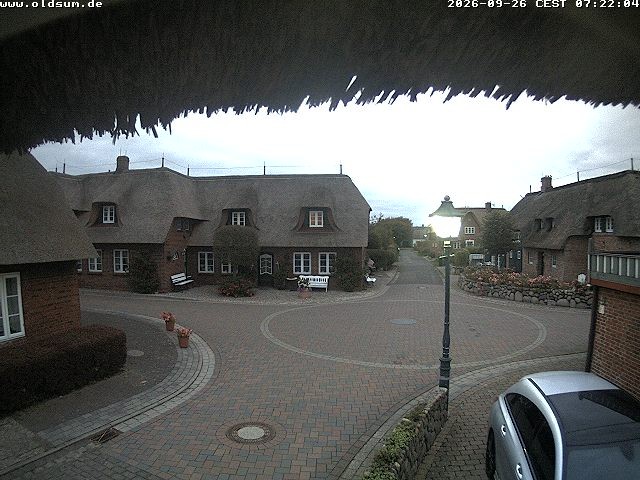 Archiv Foto Webcam Föhr: Oldsum Ortskern