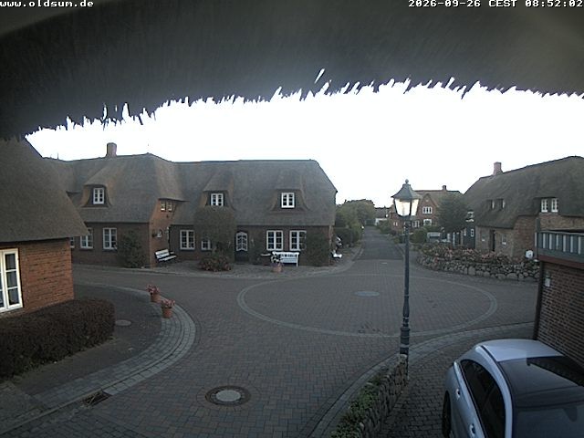 Archiv Foto Webcam Föhr: Oldsum Ortskern