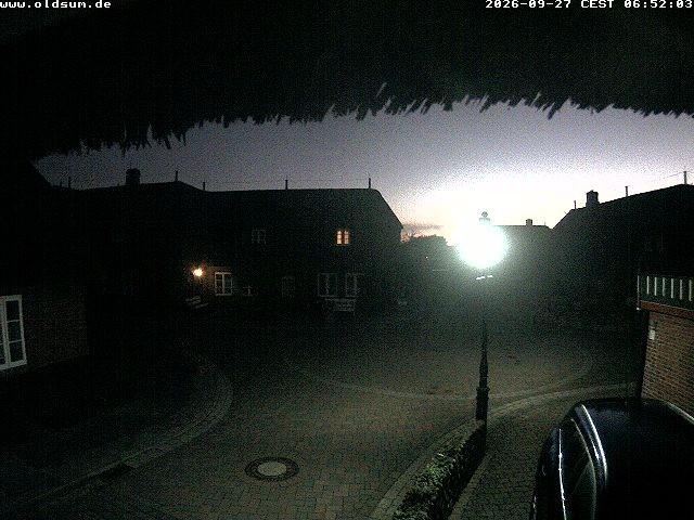 Archiv Foto Webcam Föhr: Oldsum Ortskern