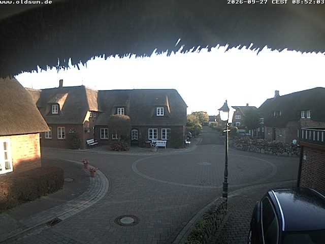 Archiv Foto Webcam Föhr: Oldsum Ortskern