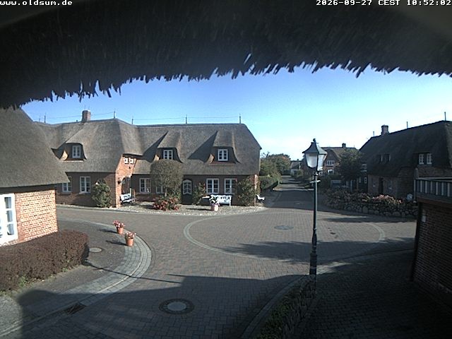 Archiv Foto Webcam Föhr: Oldsum Ortskern