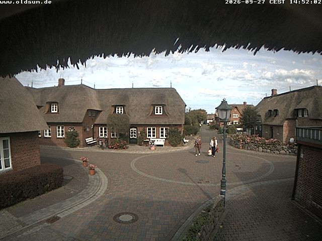 Archiv Foto Webcam Föhr: Oldsum Ortskern