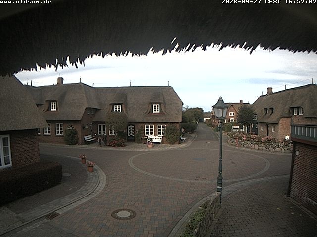 Archiv Foto Webcam Föhr: Oldsum Ortskern