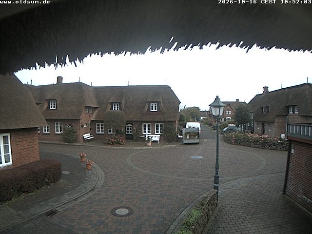 Archiv Foto Webcam Föhr: Oldsum Ortskern