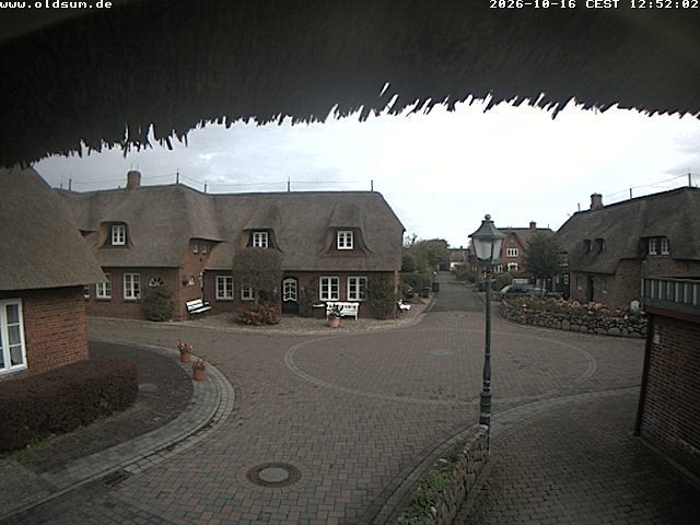 Archiv Foto Webcam Föhr: Oldsum Ortskern