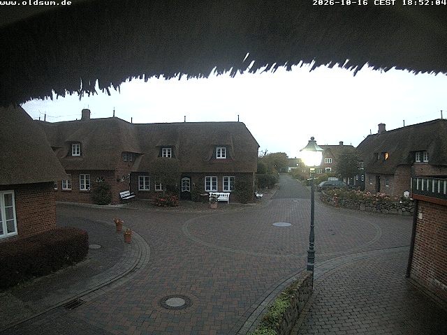 Archiv Foto Webcam Föhr: Oldsum Ortskern
