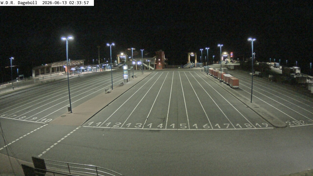 Archiv Foto Webcam Dagebüll - Fährhafen