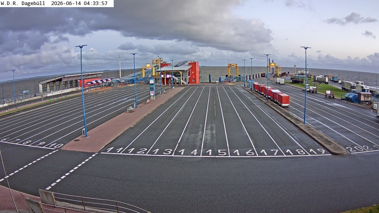 Archived image Webcam Dagebüll - Departure to Föhr