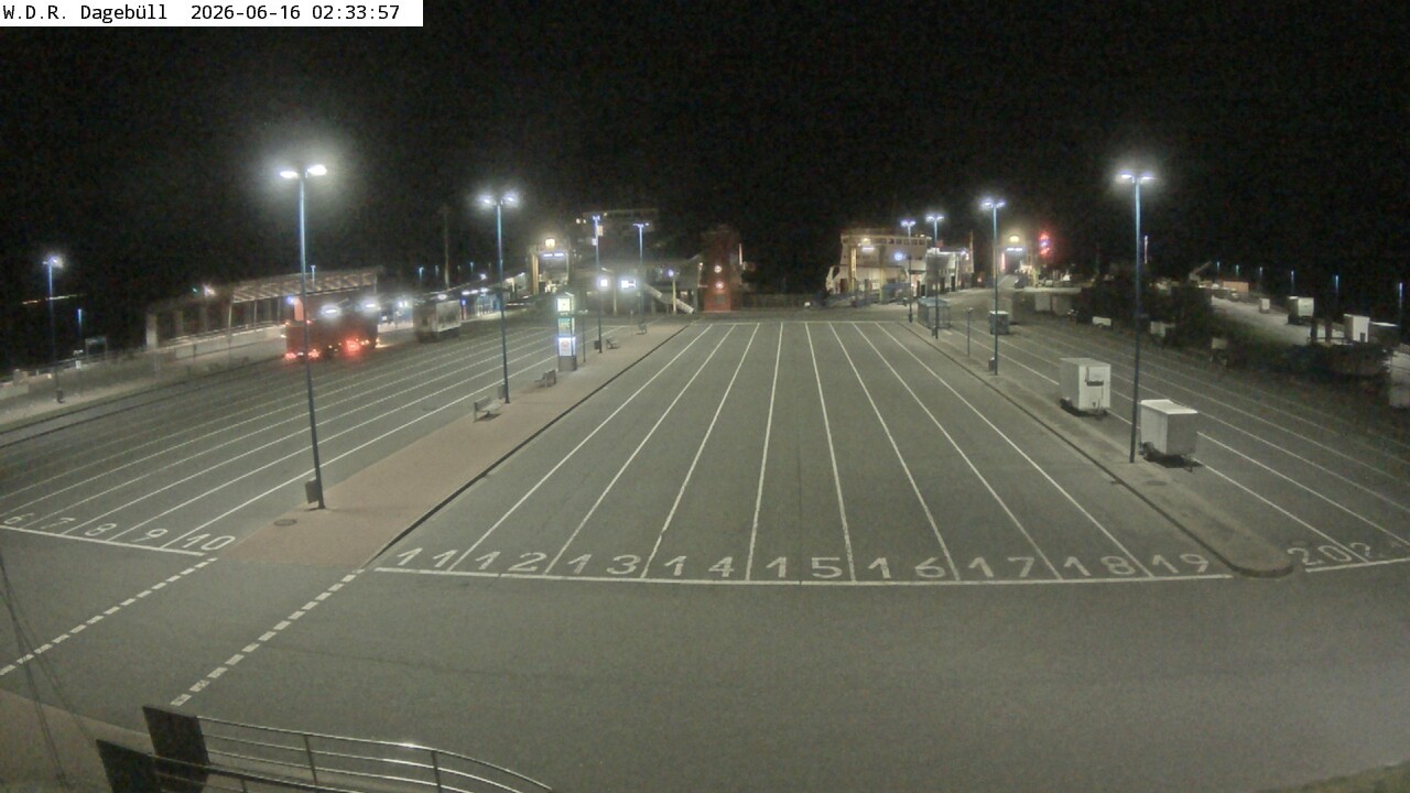 Archiv Foto Webcam Dagebüll - Fährhafen