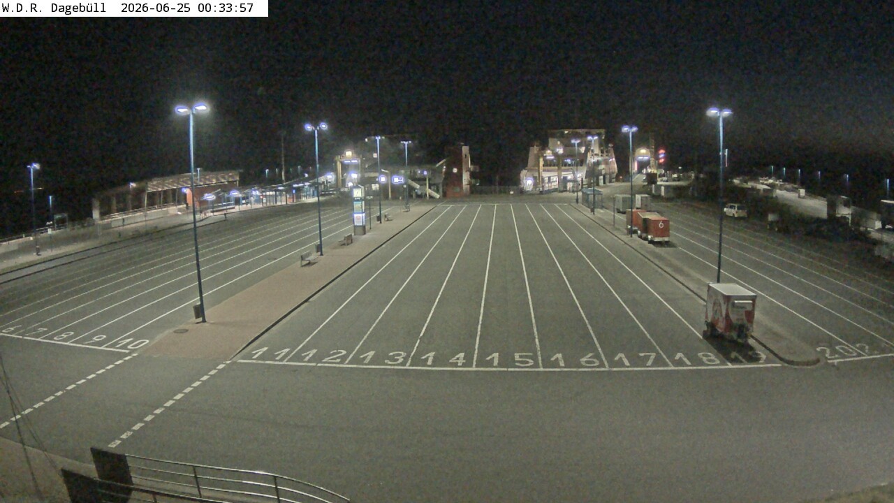 Archived image Webcam Dagebüll - Departure to Föhr