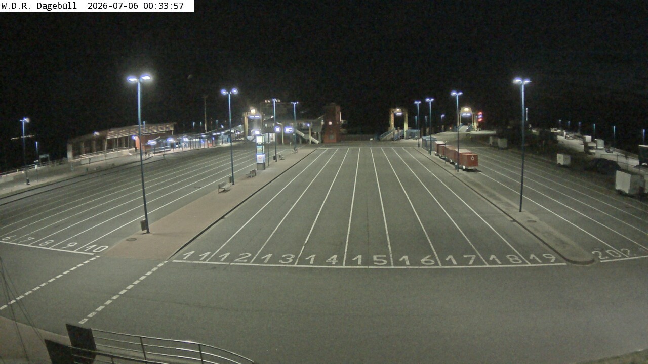 Archiv Foto Webcam Dagebüll - Fährhafen