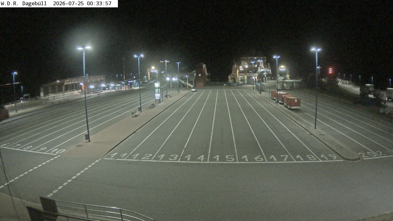 Archiv Foto Webcam Dagebüll - Fährhafen