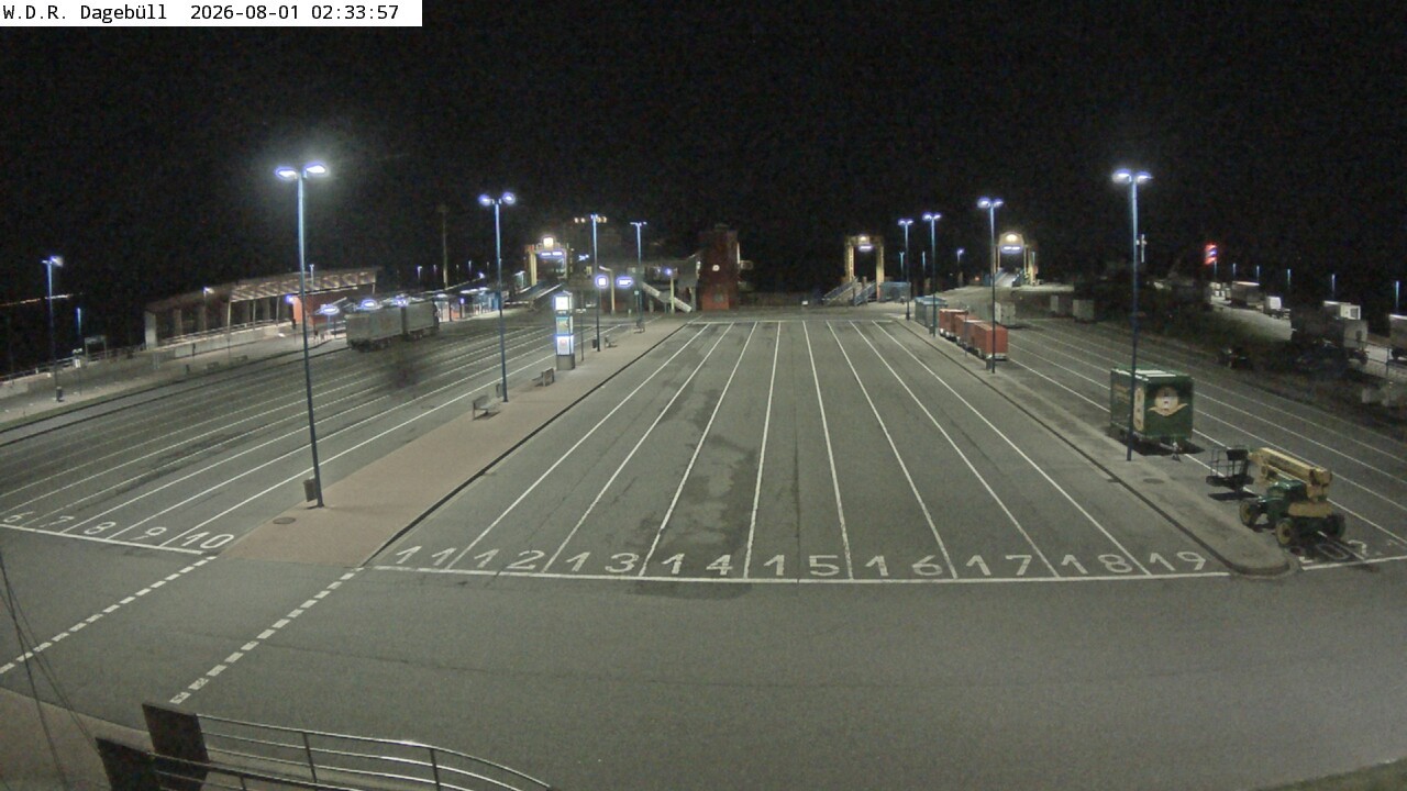 Archiv Foto Webcam Dagebüll - Fährhafen