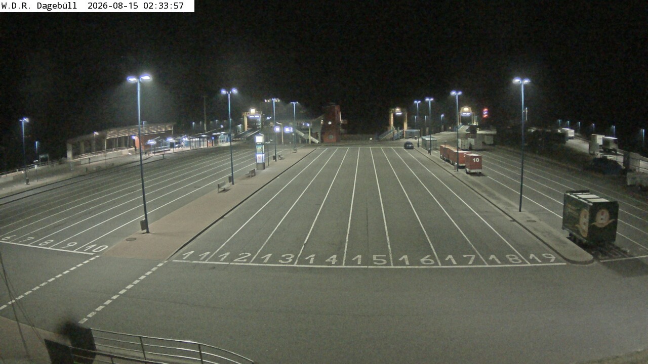 Archiv Foto Webcam Dagebüll - Fährhafen