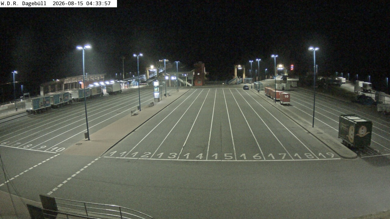 Archiv Foto Webcam Dagebüll - Fährhafen