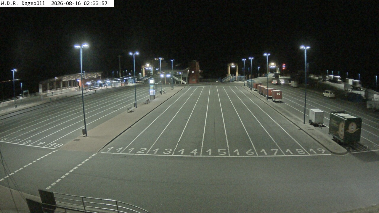 Archiv Foto Webcam Dagebüll - Fährhafen