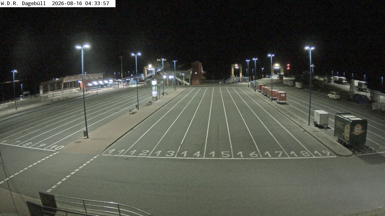 Archiv Foto Webcam Dagebüll - Fährhafen